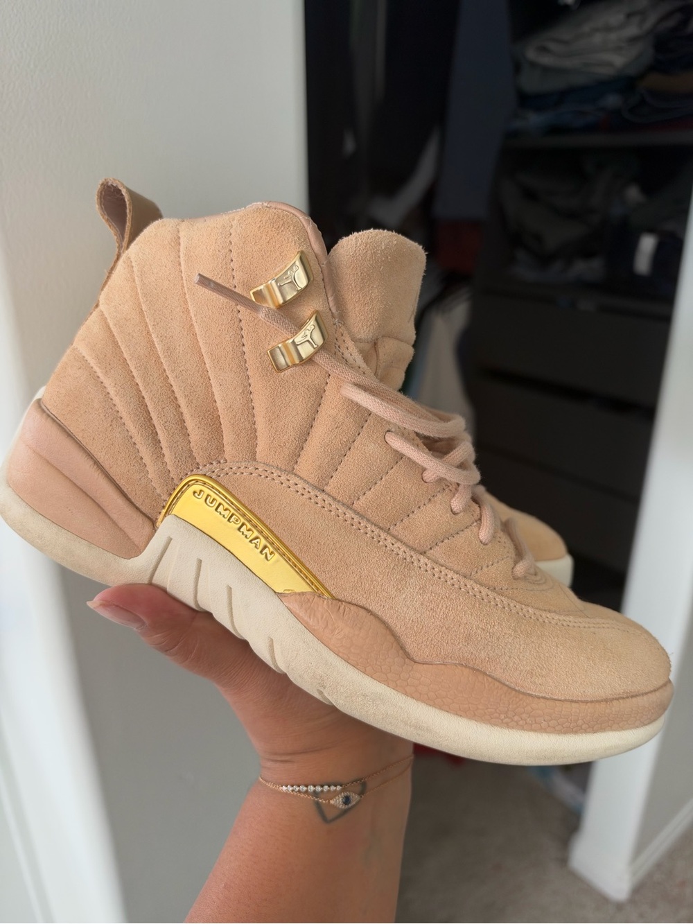 Air Jordan 12 retro Suede High-Top Vachetta tan